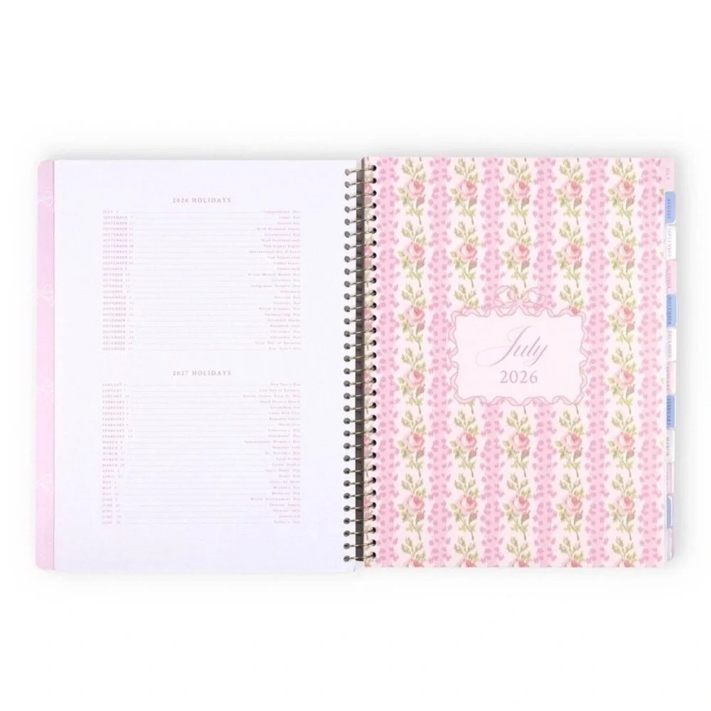 Love Shack Fancy Planner 2026 2027 Weekly Monthly Academic Organizer NEW SCHOOL
